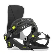 Rome Trace Snowboard Bindings, Black/White, Large/X-Large MY25