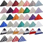 YCC Linens - 20 Inches Square Shiny Satin Napkins,Cloth Dinner Table Silk Napkin