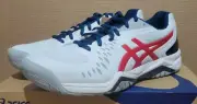ASICS Gel-Challenger 12 Tennis Shoes Size:7.5 White/Classic Red 104A045-117