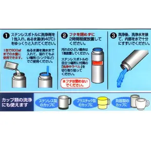 【不動化學】日本進口 保溫瓶茶漬汙垢清潔5gX5包(2入組/平行輸入)