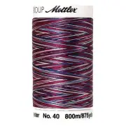 Poly Sheen Multi 40, #9918 AMERICAN FLAG 800m Trilobal Polyester Thread by Mettler