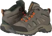 [MERRELL] Oakcreek Mid Lace Waterproof Hiking Boot, Boulder, 10.5 US Unisex Big Kid