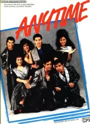 THE JETS ANYTIME SHEET MUSIC-PIANO/VOCAL-EXTREMELY RARE-BRAND NEW ON SALE-1987!!