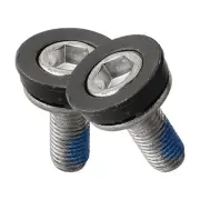 2* Bicycle Bottom Bracket Axle-Allen Key Crank Arm-Bolts M8 Screw Bike Parts