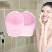 Danoz Beauty - Electric Silicone Facial Cleanser Massager Skincare Massage Tool Beauty Machine Vibration Cleaning Of Pores Self Provided Batter