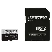 Transcend 1TB High Endurance U3 Micro SD Card with Adapter for DashCam (TS1TUSD350V)