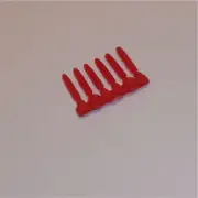 Dinky Toys 683 Chieftain 690 Scorpion Tank Set of 6 Red Plastic Missile Shells