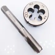 Tap & Die Set HSS M13 x 1.75mm Tap & M13 x 1.75mm Die Metric Thread Right Hand