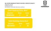 NRL Bathurst (2) Grandstand Tickets - Tickets available electronically