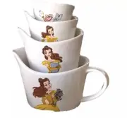 NEW 2024 Rae Dunn X Disney Princess Beauty & The Beast Belle Measuring Cups
