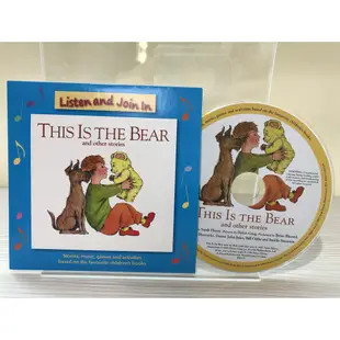 This is the Bear (單CD)(有聲書)/Sarah Hayes Author Listen and Join in 【三民網路書店】
