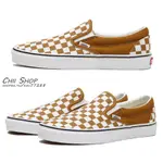 【CHII】日本 VANS CLASSIC SLIP-ON 楓糖棕 棋盤格 懶人鞋 VN000BVZ1M7