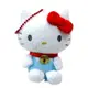 小禮堂 Hello Kitty 絨毛玩偶娃娃吊飾《藍.哆啦A夢》掛飾.鑰匙圈.鎖圈