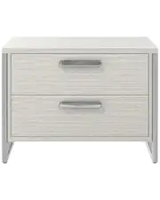 Bernhardt Stratum Nightstand With 2 Drawers