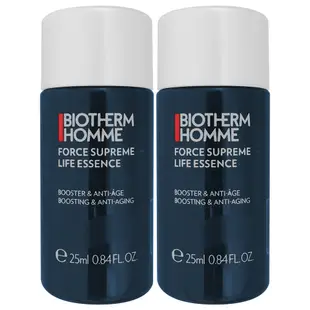 BIOTHERM 碧兒泉 男仕奇蹟活源緊膚精露(25ml)*2旅行袋組(公司貨)