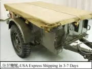 STITCHED CANVAS COVER FOR POST WAR CIVILIAN BANTAM T-C3 1/4 TON JEEP TRAILERS