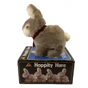 Alps Hoppity Hare Motorized Plush Toy Gray 6263 Battery Works Iwaya VTG Bunny