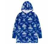 North Melbourne Adult Sherpie Oversized Fleece Hoodie