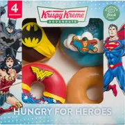 Krispy Kreme Hungry For Heroes Doughnuts 4 pack