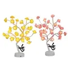USB Forever Rose Tree Lamp Dimmable Touch Control LED Rose Flower Night Light