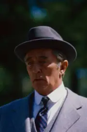 Robert Mitchum in the tv movie 'The Hearst And Davies Affair'- 1985 Old Photo 8