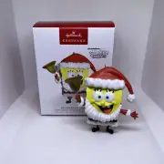 New 2023 Hallmark Keepsake Ornament SpongeBob Santa Nickelodeon Squarepant