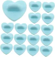 KAILIKETIY 200pcs Butterfly Hat Buckle Locking Clasp Pin Locking Back Pin Keepers Locking Pin Backs Pin Supplies Pin Backs Locking Pin Backs for Enamel Pins Pin Locks Rubber Sky-Blue