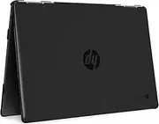 mCover Case Compatible for 2020~2022 14" HP Chromebook x360 14a-CA0000 Series laptops ONLY (NOT Fitting Any Other HP laptops) - Black