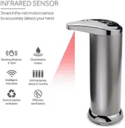Soap Dispenser, Latest Sensor Auto Soap Dispenser, Touchless Stainless Steel Auto Soap Dispenser