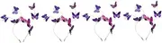 [BESTYASH] Butterfly Hair Hoop Headband for Women Fascinator Accessory for Parties Weddings and Ceremonies Lightweight and Comfortable Design for Tea Parties and Special Occasions
