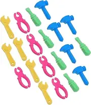 HORIALENCE 20pcs Wrench Shape Pencil Erasers Fun Erasers for School Supplies for Classroom Rewards Party Favors Back to School Activities