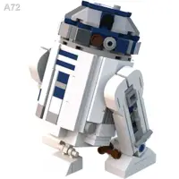 在飛比找蝦皮購物優惠-【紅外線】星球大戰積木MOC拼裝迷你R2-D2機器人6266