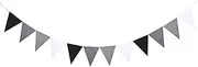 Party Decor 12Flags Colorful Fabric Garlands Christmas Felt Bunting Pendant Flag for Wedding Birthday Home Party Hanging Garland Decoration (Color : B04)