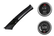SAAS pillar pod oil/water temp oil pressure gauges for Mitsubishi Triton MN Airb