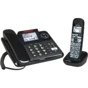 Clarity E814cc Cordless Phone - 1 X Phone Line - 1 X Handset - Answering Machine