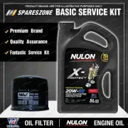 Wesfil Oil Filter + 5L PRO20W50 Engine Oil for Honda Civic AH AK AN 1.5 4Cyl (for: Honda Civic)