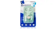 Kikkaboo Baby Manicure Set Savanna Mint Nail Scissors + Nail Tweezers + Nail File
