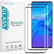 Bencuku (2 Pack) Screen Protector for Motorola (Moto Edge 2024) Tempered Glass, 3D Curved Full Coverage, Anti Scratch, Case Friendly