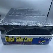 Value Disc Black Slim Case CD Storage Cases 100 Pack Sealed