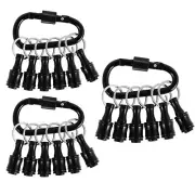 18Pcs 1/4inch Hex Shaft Screwdriver Bit Holder Portable Extension Bar Keychai...