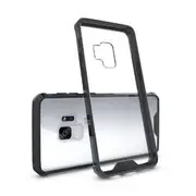 Armor Air Cushion Corners Acrylic Soft TPU Protective Case for Samsung Galaxy S9 16297 TRANSPARENT GREEN