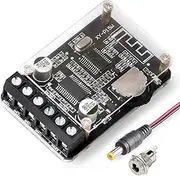 DAMGOO Audio Amplifier Board with Bluetooth 5.0, 10W 15W 20W 2.0 Dual Channel Stereo Wireless Mini Amp Module with Protective Shell