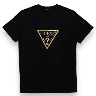 【GUESS】情侶款圓領短TEE 男生 女生 經典款式 短袖T恤