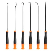 6 Pcs Precision Pick and Hook Set O Ring Seal Gasket Puller Remover for Garage
