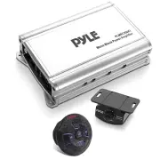 Pyle PLMRC500X1 1000W Mono-Block Class D Marine Amp w/ Wireless Receiver Remote
