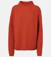 ['S Max Mara] 'S Max Mara Elica wool and cashmere sweater UK 18 orange