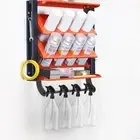 Spray Can Holder Sturdy Utility Storage Rack for Workspace Tool Trailer Home