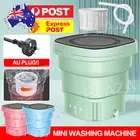 Portable Washing Machine Mini Laundry Tub Indoor Automatic Clothes Bucket Dryer