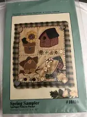 Spring Sampler - Applique Pattern Packet #10116- Donna & Kenna - NEW/Uncut