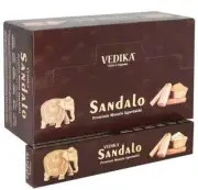 Vedika Sandalo Premium masala agarbathi Incense Sticks 180gm 12 Pack